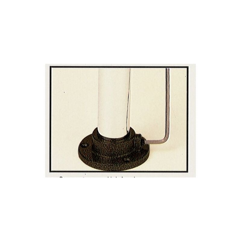 foto del prodotto bl ghiera di fissaggio p tubo vernic bianco 2 pz