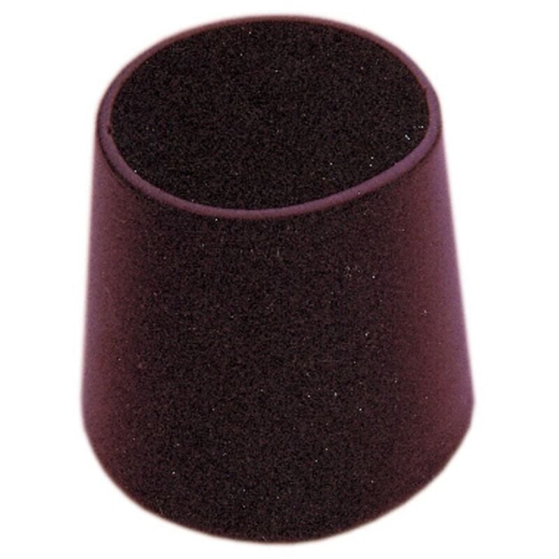 foto del prodotto bl sottosedia a goccia nero 35 mm 8 pz