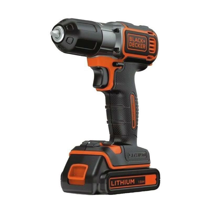foto del prodotto black &amp; decker asd18kb nero,arancione