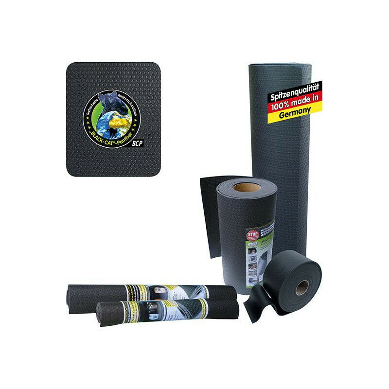 foto del prodotto black cat rullo di sollevamento del moquette non slip 0,12x4m pantera di gatto nero