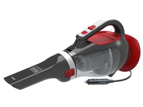 foto del prodotto black decker adv1200 aspiratore portatile senza sacchetto grigio, rosso