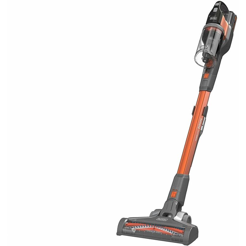 foto del prodotto black decker aspirapolvere scopa elettrica senza filo 18v 600w ricaricabile con accessori black decker