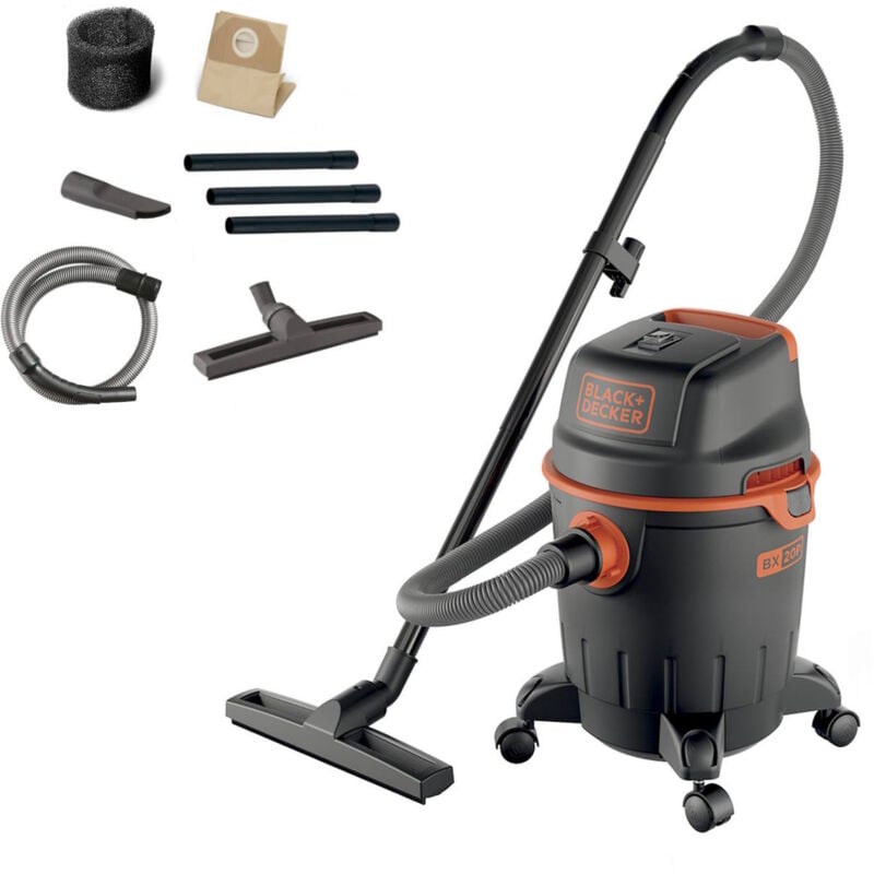 foto del prodotto black decker aspiratore solidi e liquidi black decker bxvc20pe potenza assorbita 1200 w, capacit fusto 20 l 