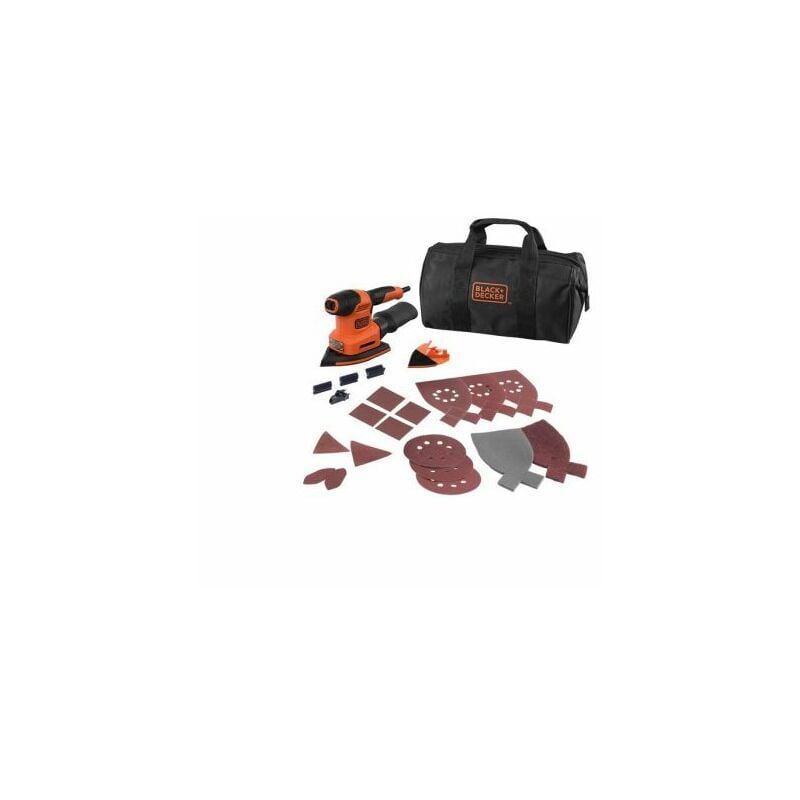 foto del prodotto black decker b d multilevigatrice bew200lsa 200w 21acc