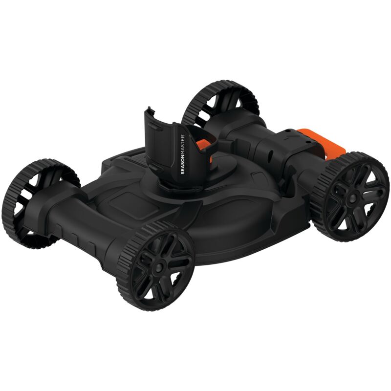 foto del prodotto black decker base per tosaerba a 4 ruote con utensili 3 in 1 28 30cm black decker cm100 xj