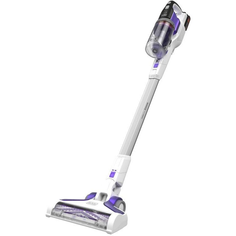 foto del prodotto black decker bhfev1825cp aspirapolvere senza filo bianco senza sacchetto
