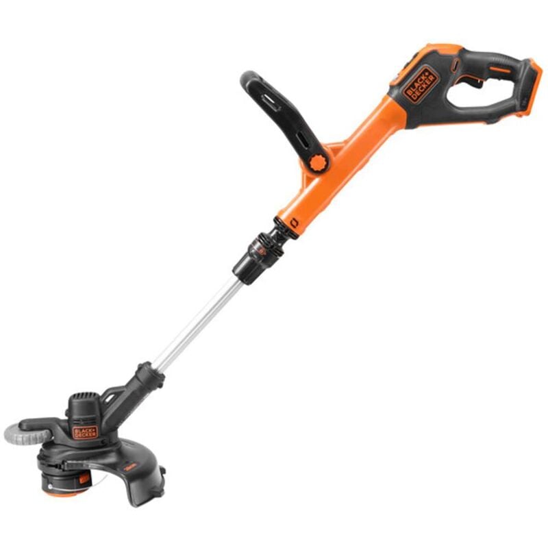 foto del prodotto black decker black decker attrezzature da giardino tagliabordi a batteria 18v, sbraccio 28 cm, senza batteria e caricabatterie stc1820pcb xj