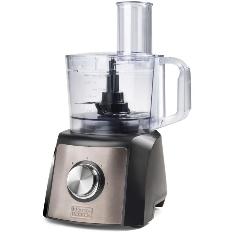foto del prodotto black decker black decker bxfpa1200e robot da cucina de cucina 1200 w 1,5 l nero, acciaio inox