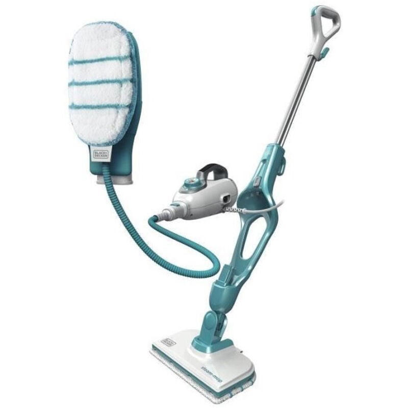 foto del prodotto black decker black decker fsmh1351sm scopa a vapore steam mop 9 in 1 con modulo steamitt integrato