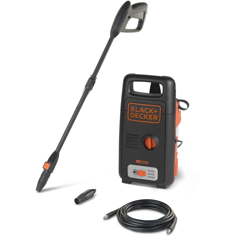 foto del prodotto black decker black decker idropulitrice ad alta pressione bxpw1300e 1300 w, 100 bar, 390 l h 