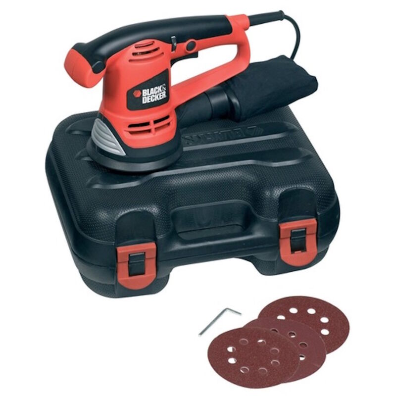foto del prodotto black decker black decker levigatrice rotorbitale 480w velocit rpm di 4000 11000