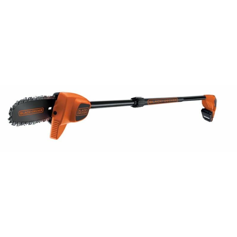 foto del prodotto black decker black decker sega potatrice a batteria 18v litio 2.0ah barra da 20cm asta regolabile fino a 2.5 metri