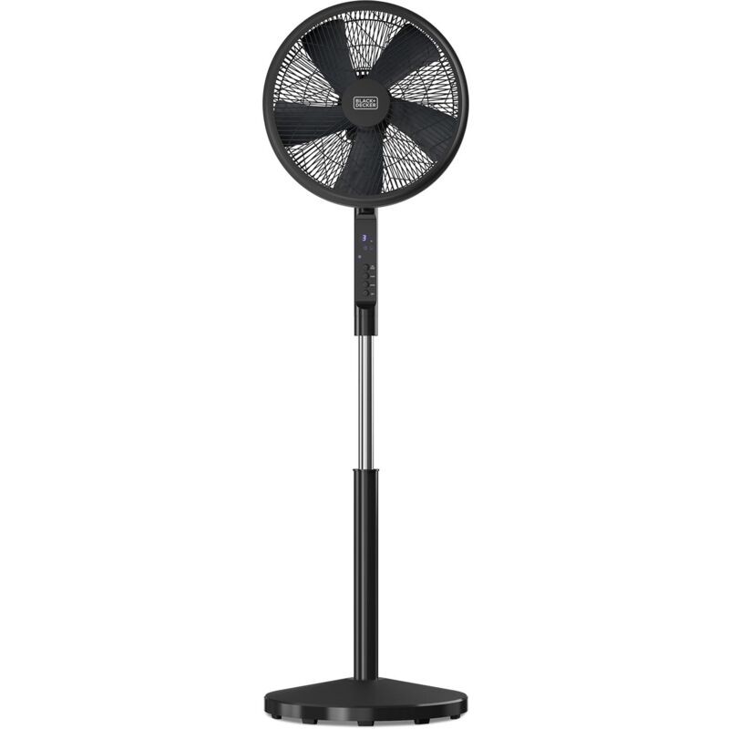 foto del prodotto black decker blackdecker ventilatore a piantana 5 pale nero 50w 83179389 83179389 83179389 83179389 83179389