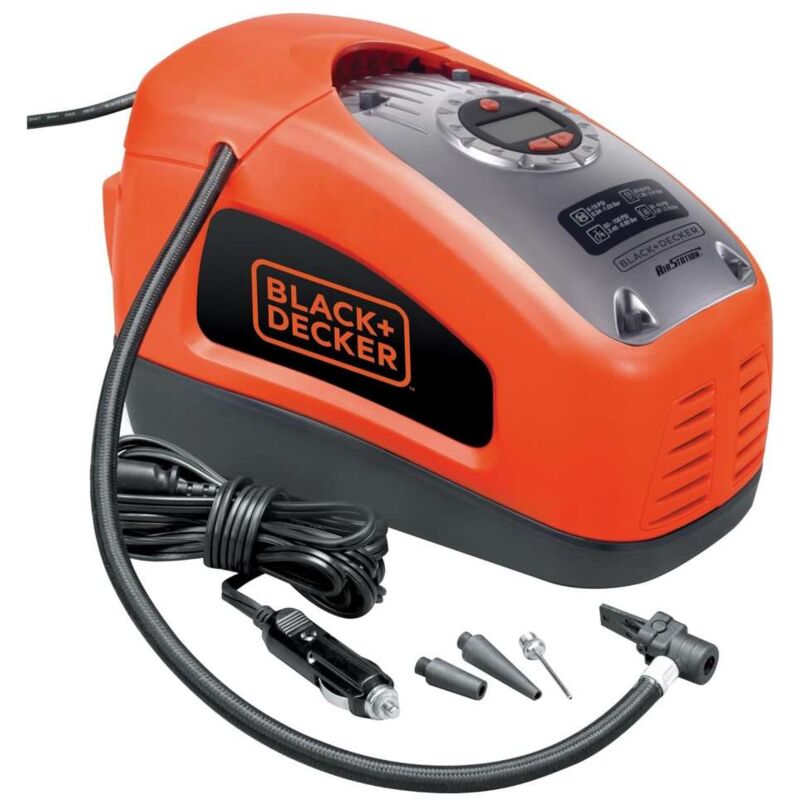 foto del prodotto black decker compressore portatile 12 230v