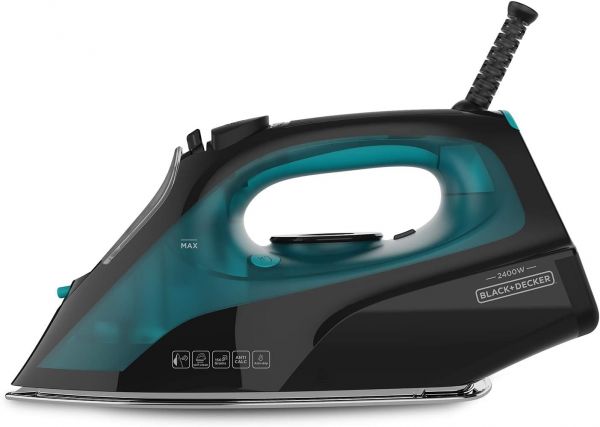 foto del prodotto black decker ferro da stiro a vapore 2400w 45g min bxir2403e black decker