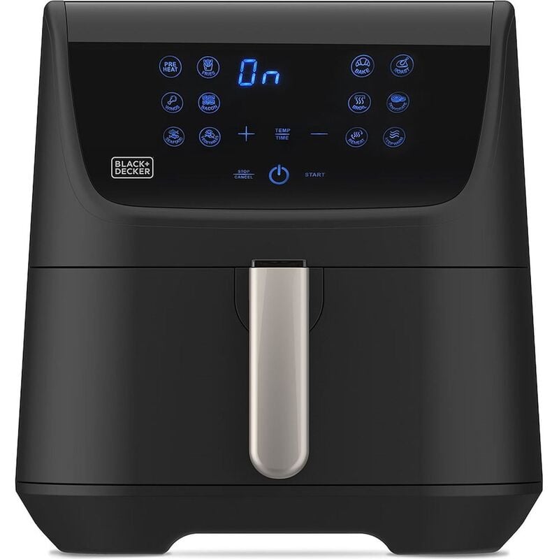 foto del prodotto black decker friggitrice ad aria bxaf5500e potenza 1800 watt caopacit 5,5 litri colore nero