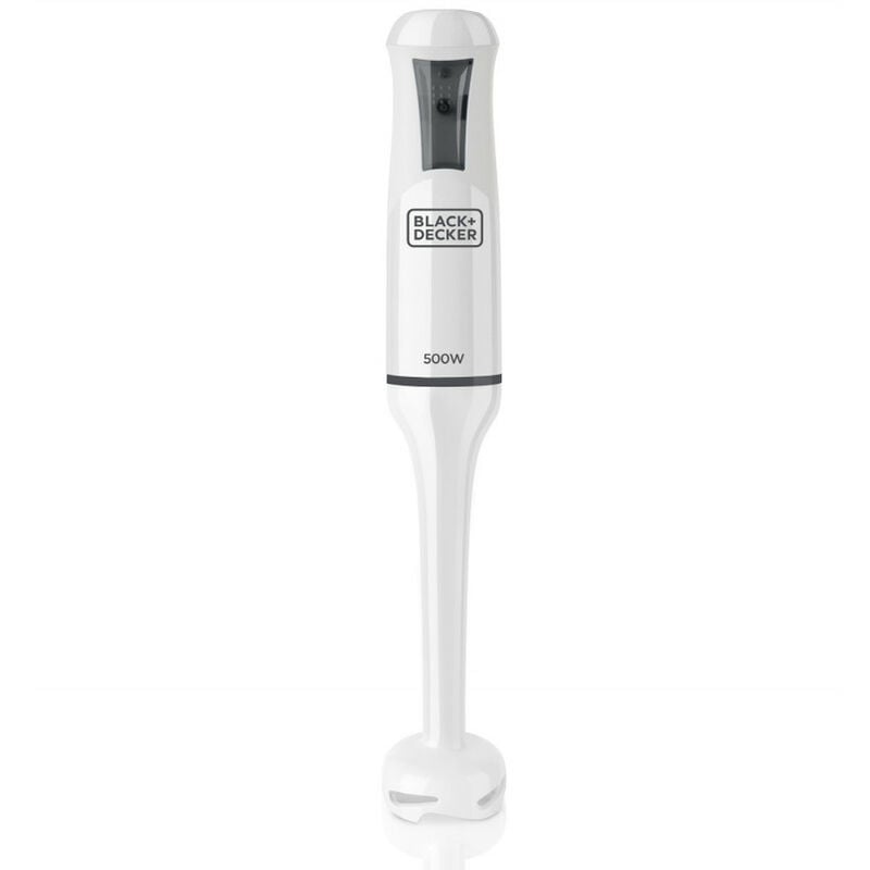 foto del prodotto black decker frullatore a immersione 500w bianco bxhb500e black decker