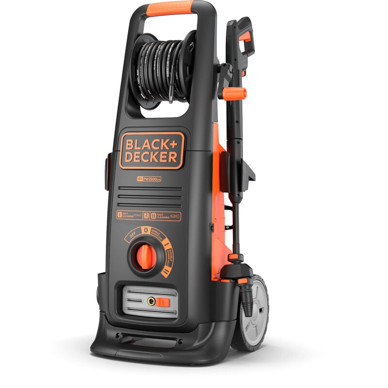 foto del prodotto black decker idropulitrice ad alta pressione black decker bxpw2500dts 2500w,pressione 150 bar, portata 810l h con doppia pompa