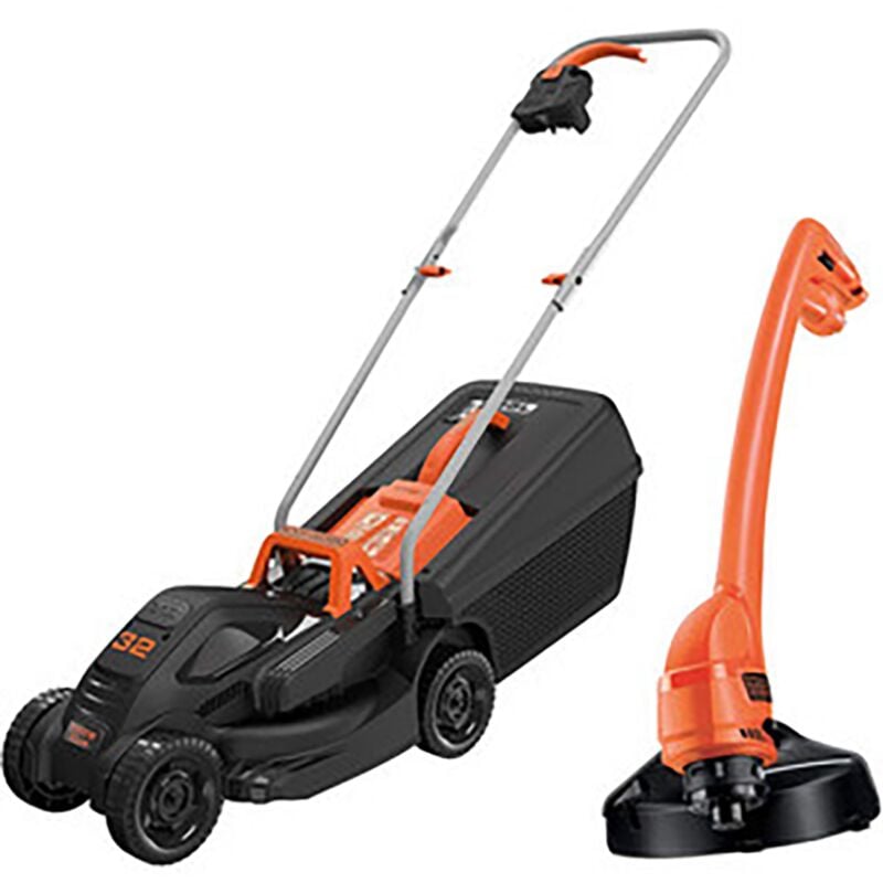 foto del prodotto black decker kit tagliaerba con tagliabordi black decker 1000w