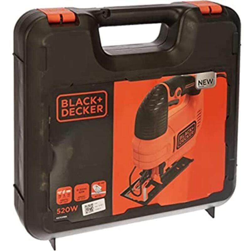 foto del prodotto black decker ks701pe3s qs seghetto alternativo con filo, 3 lame, consegnato in sacchetto da 520 w