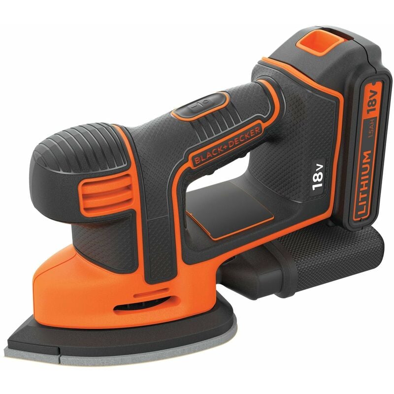 foto del prodotto black decker levigatrice mouse a batteria litio 18v b d bd cds18