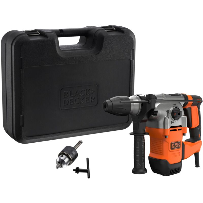 foto del prodotto black decker martello rotante 1250w 1250w sdsplus black decker behs03k qs