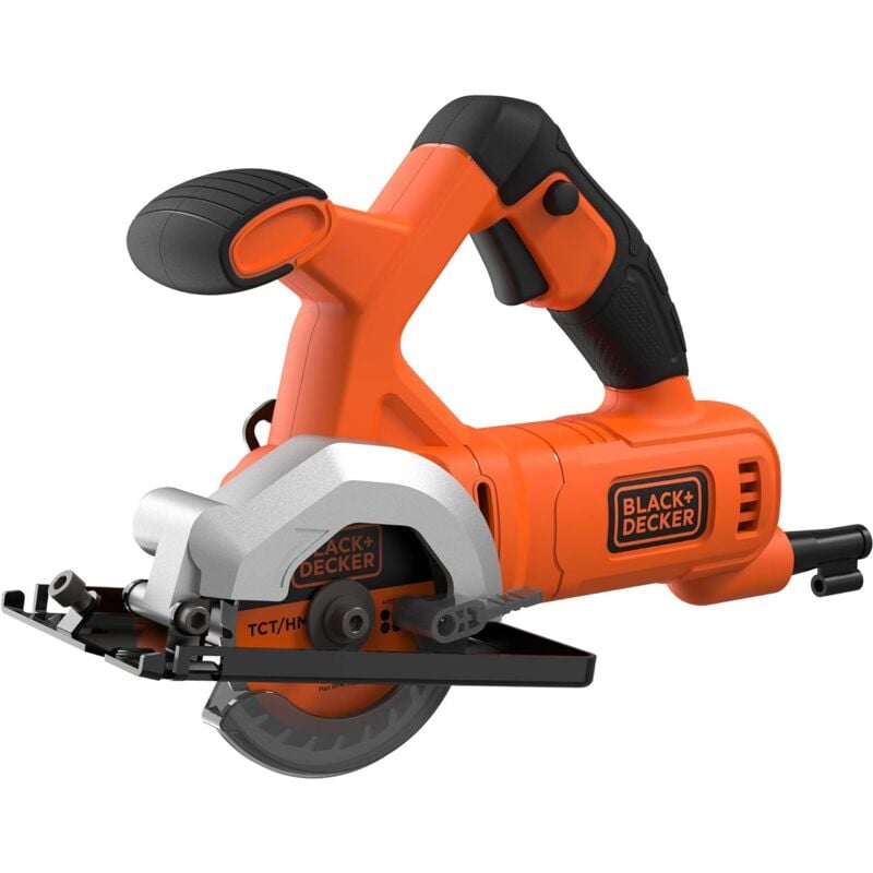 foto del prodotto black decker mini sega circolare a filo 400w 3600 giri min black decker bes510 qs