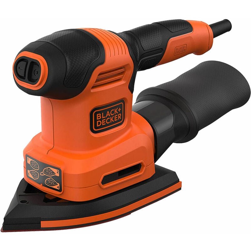 foto del prodotto black decker multi levigatrice 200w 4 in 1 8.500 13.000 giri min bew200lsa