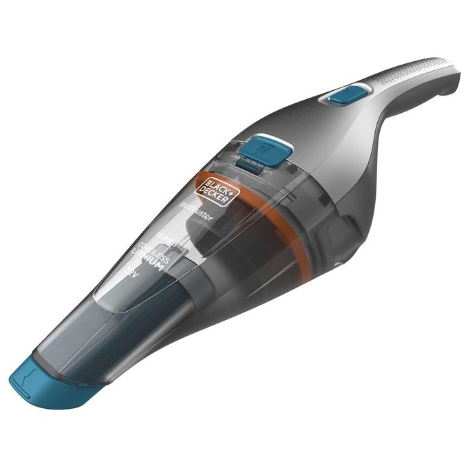 foto del prodotto black decker nvc215wa-q dustbuster aspirabriciole capacita' 0,385 l tecnologia litio 7,2 v 10,8 wh con accessori argento-blu