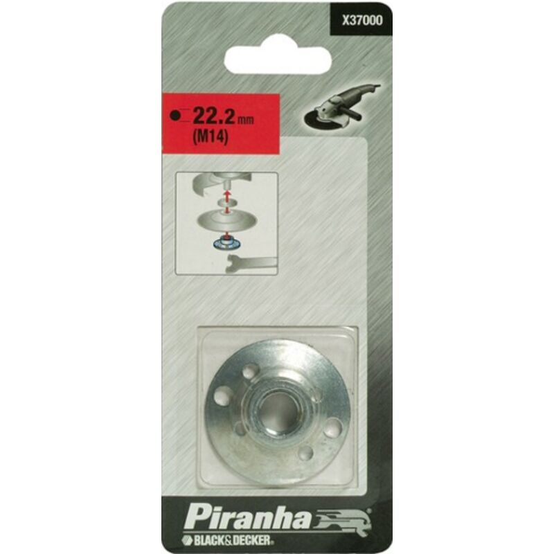 foto del prodotto black decker piranha ghiera conica per platorello foro 22,2 mm m14 x37000
