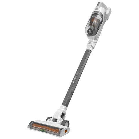 foto del prodotto black decker powerseries scopa ricaricabile senza sacco capacit 0.5 litri colore bianco arancione