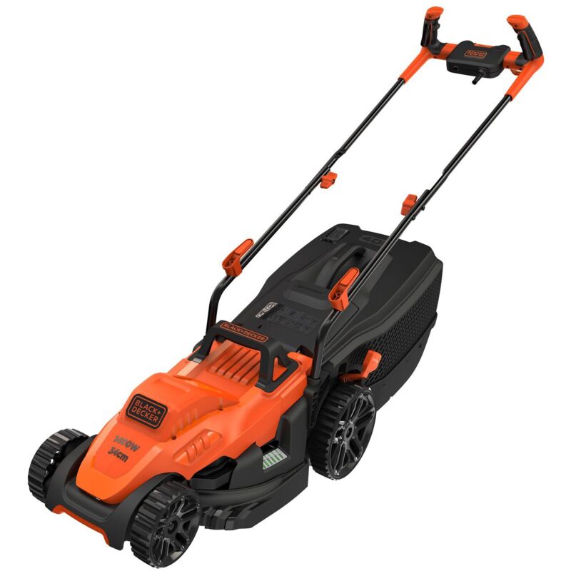 foto del prodotto black decker rasaerba a filo 1400 w b d con impugnatura bike