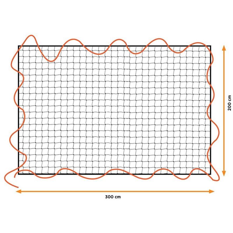 foto del prodotto black decker - red di carico elastico, 2x3m, maglia 10x10cm. nero+decker