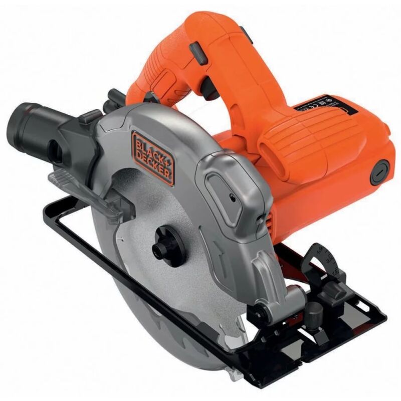 foto del prodotto black decker sega circolare 1250 watt con guida laser black decker cs1250l.