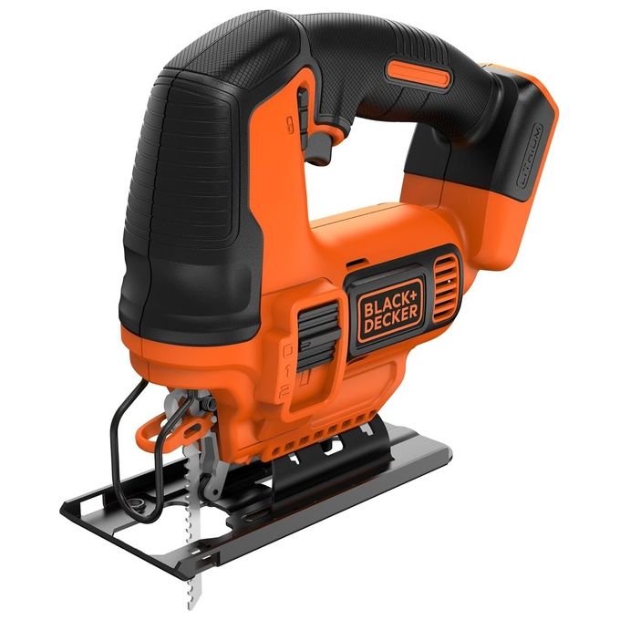 foto del prodotto black decker seghetto alternativo 18v litio senza batteria e caricabatterie taglio inclinato a 22.5 e 45 ideale per legno metallo e plastica
