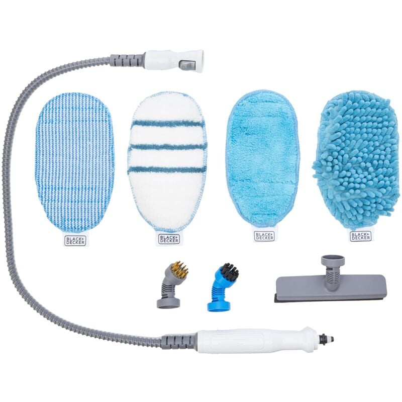 foto del prodotto black decker steamitt kit accessori guanto a vapore kit tubo flessibile 8 pezzi, fshsma xj