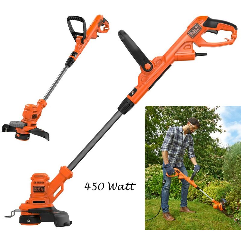 foto del prodotto black decker tagliabordi elettrico black decker decespugliatore filo bordi tosa taglia erba