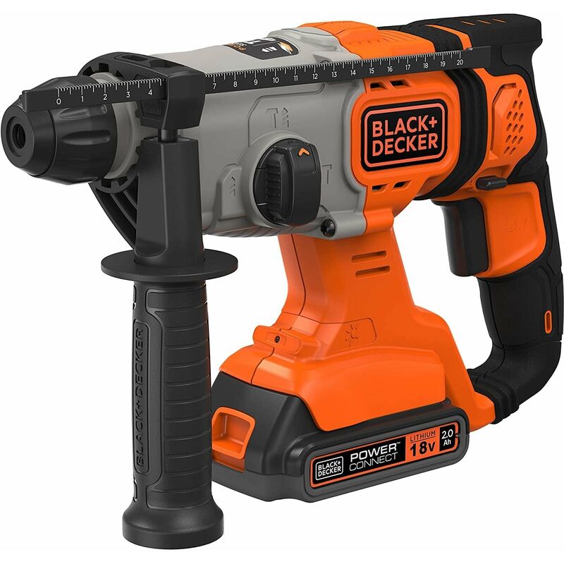 foto del prodotto black decker tassellatore 3 in 1 sds 18v black decker bcd900d1s