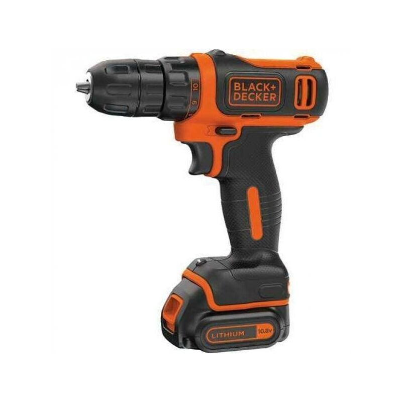 foto del prodotto black decker trapano avvitatore compact 10.8v batteria litio bdcdd12k qw