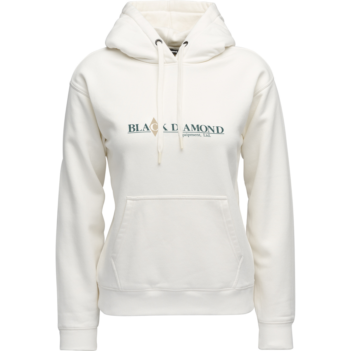 foto del prodotto black diamond donna felpa con cappuccio heritage wordmark