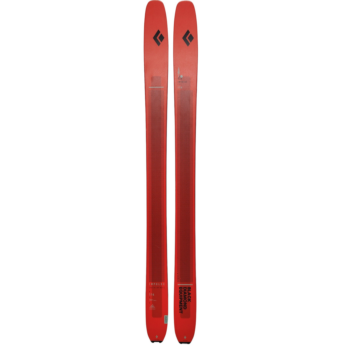 foto del prodotto black diamond sci da freeride impulse pro 114 ti 24 25