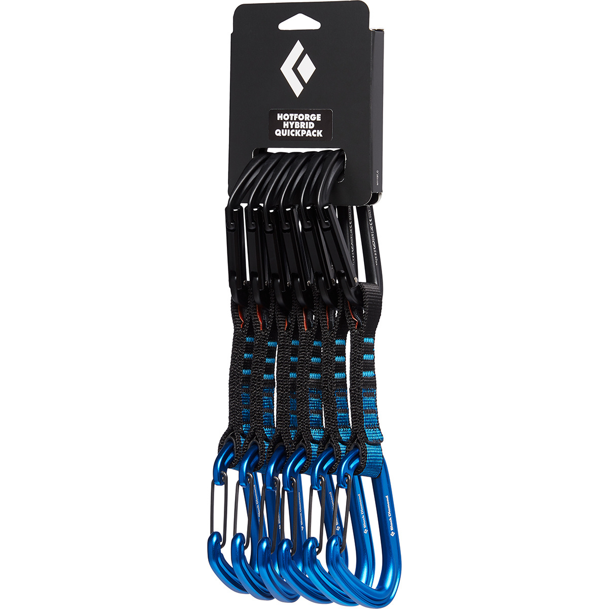 foto del prodotto black diamond set di rinvii hotforge hybrid 12 cm confezione da 6 pezzi