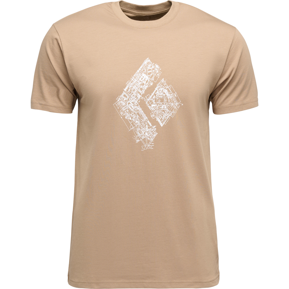 foto del prodotto black diamond uomo maglietta engineered diamond