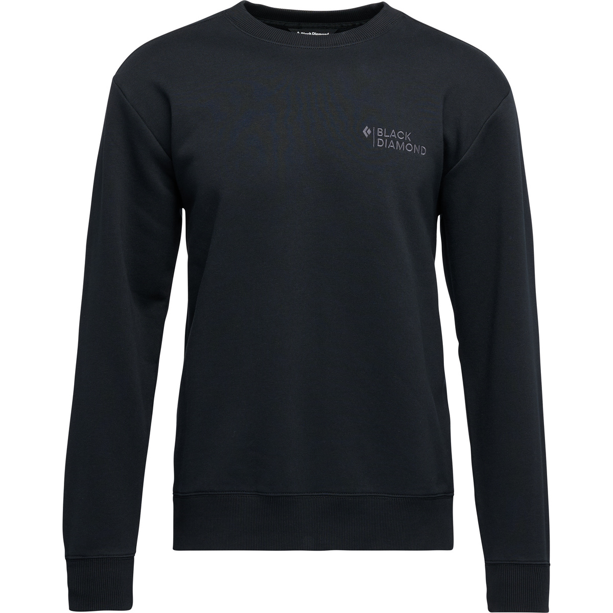 foto del prodotto black diamond uomo pullover mini stacked crewneck