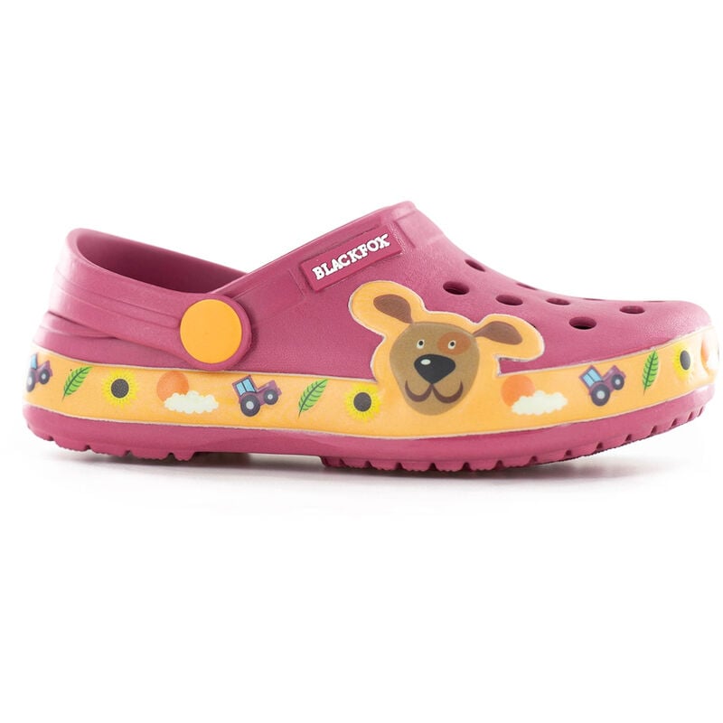 foto del prodotto blackfox ciabatte sabot da bambina tg. 28 29 rosa robin