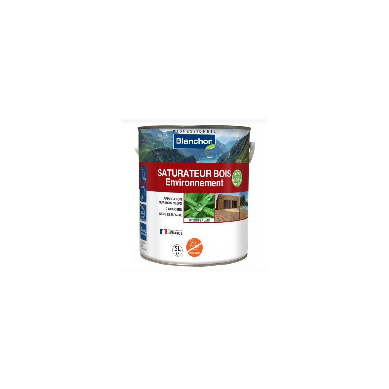 immagine 0 del prodotto blanchon environnement biosourc saturatore di legno 5l legno scuro opaco