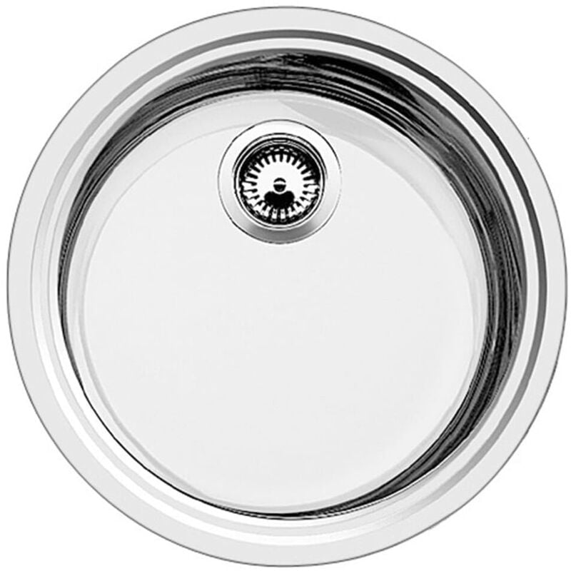foto del prodotto blanco 514647 lavello da cucina in acciaio inossidabile, 45 cm unterschrank if