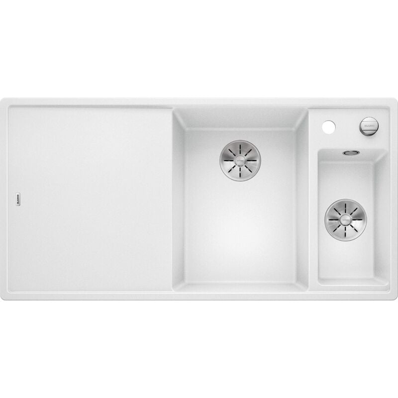 foto del prodotto blanco 523477 lavello da cucina in granito, bianco