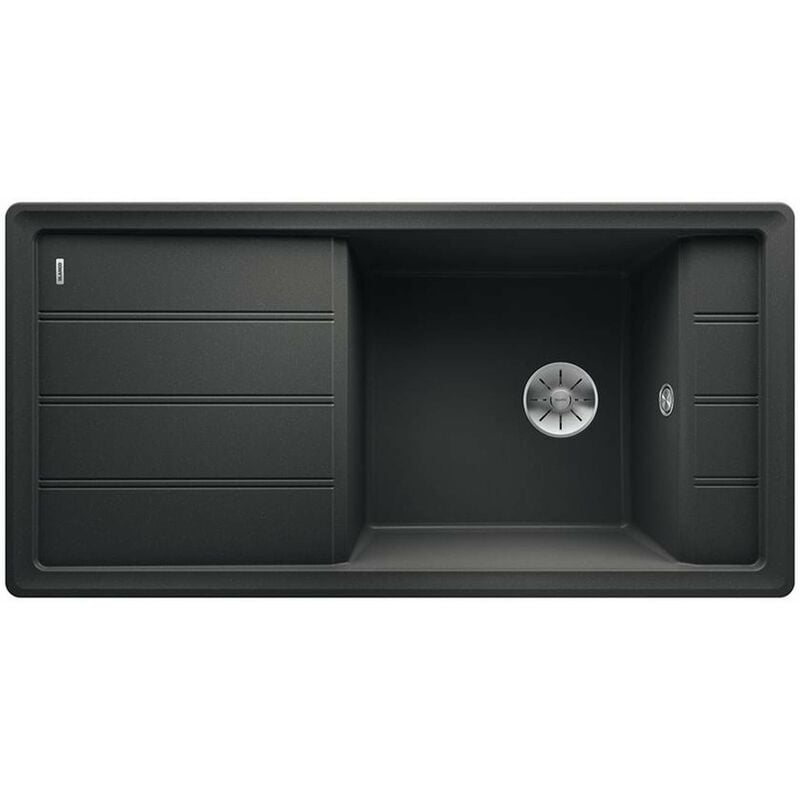 foto del prodotto blanco faron xl 6 lavello in silgranit, 100x50 cm, nero 525896