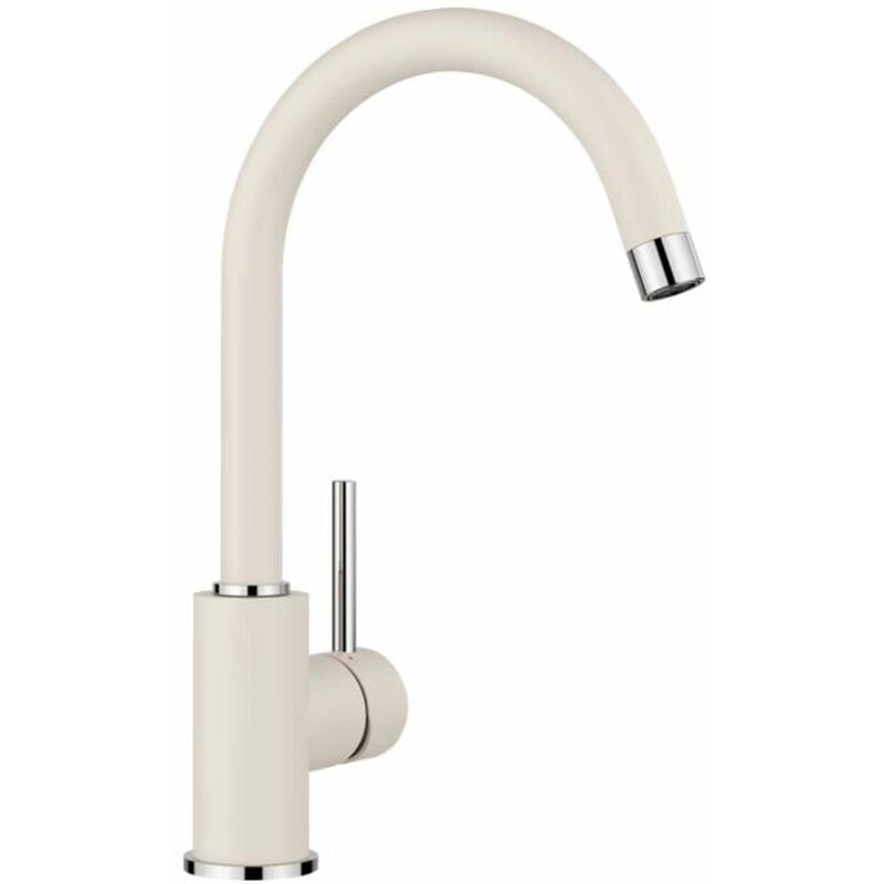 foto del prodotto blanco mida miscelatore da lavello, bianco fine cromo 526966